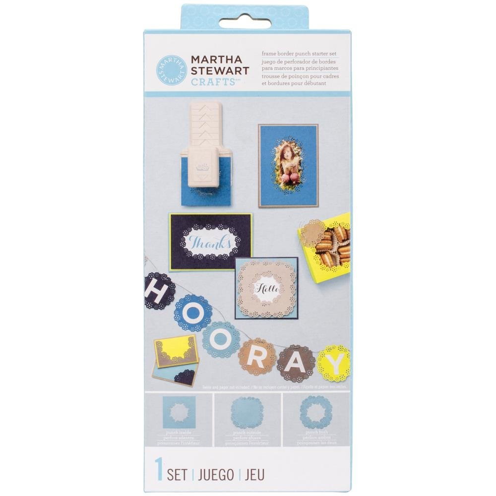 Martha Stewart Perforatori Punch - Set Iniziale Border Frame