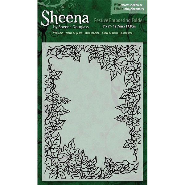 Ivy frame | Embossing Folder | Sheena | SD-XEF-IVY