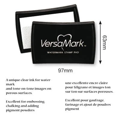 VersaMark Watermark Stamp Pad | Stamp Ink | VM-001