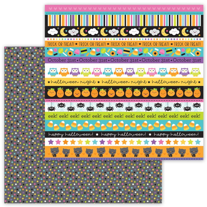 Doodlebug Patterns Doodlebug Ghost Town Paper Pad 12x12 (30x30 cm)